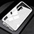 Luxury Aluminum Metal Frame Mirror Cover Case 360 Degrees T06 for Huawei P30 Pro New Edition White