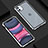 Luxury Aluminum Metal Frame Mirror Cover Case 360 Degrees T07 for Apple iPhone 11