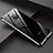 Luxury Aluminum Metal Frame Mirror Cover Case 360 Degrees T07 for Huawei Mate 20 Black