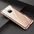 Luxury Aluminum Metal Frame Mirror Cover Case 360 Degrees T07 for Huawei Mate 20 Gold