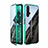 Luxury Aluminum Metal Frame Mirror Cover Case 360 Degrees T08 for Huawei Nova 5T Green
