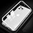 Luxury Aluminum Metal Frame Mirror Cover Case 360 Degrees T09 for Apple iPhone 11 Pro White