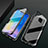 Luxury Aluminum Metal Frame Mirror Cover Case 360 Degrees T09 for Huawei Mate 20 Pro