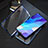 Luxury Aluminum Metal Frame Mirror Cover Case 360 Degrees T11 for Huawei Nova 5 Pro Blue