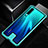 Luxury Aluminum Metal Frame Mirror Cover Case 360 Degrees T11 for Huawei P30 Cyan