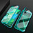 Luxury Aluminum Metal Frame Mirror Cover Case 360 Degrees T12 for Huawei Nova 5 Pro