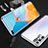 Luxury Aluminum Metal Frame Mirror Cover Case 360 Degrees T12 for Huawei P40 Pro