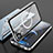 Luxury Aluminum Metal Frame Mirror Cover Case 360 Degrees with Mag-Safe Magnetic for Apple iPhone 14 Pro