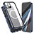Luxury Aluminum Metal Frame Mirror Cover Case 360 Degrees with Mag-Safe Magnetic for Apple iPhone 16 Pro