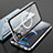 Luxury Aluminum Metal Frame Mirror Cover Case 360 Degrees with Mag-Safe Magnetic for Apple iPhone 16 Pro