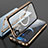 Luxury Aluminum Metal Frame Mirror Cover Case 360 Degrees with Mag-Safe Magnetic for Apple iPhone 16 Pro