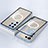 Luxury Aluminum Metal Frame Mirror Cover Case 360 Degrees with Mag-Safe Magnetic for Samsung Galaxy S22 Ultra 5G