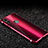 Luxury Aluminum Metal Frame Mirror Cover Case A01 for Apple iPhone Xs Max Red