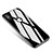 Luxury Aluminum Metal Frame Mirror Cover Case for Apple iPhone X Black