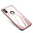 Luxury Aluminum Metal Frame Mirror Cover Case for Apple iPhone Xs Max Rose Gold