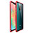 Luxury Aluminum Metal Frame Mirror Cover Case for Huawei Mate 20 Pro Red