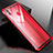 Luxury Aluminum Metal Frame Mirror Cover Case M01 for Huawei Honor View 10 Lite Red