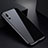 Luxury Aluminum Metal Frame Mirror Cover Case M01 for Huawei P20 Pro Black