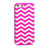 Luxury Aluminum Metal Wave Case for Apple iPhone 5S Hot Pink
