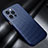 Luxury Carbon Fiber Twill Soft Case C01 for Apple iPhone 13 Pro Blue