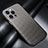 Luxury Carbon Fiber Twill Soft Case C01 for Apple iPhone 13 Pro Gray