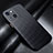 Luxury Carbon Fiber Twill Soft Case Cover for Apple iPhone 13 Mini Black