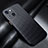 Luxury Carbon Fiber Twill Soft Case Cover for Apple iPhone 14 Black