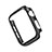 Luxury Carbon Fiber Twill Soft Case Cover for Apple iWatch 5 44mm Black