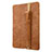 Luxury Leather Holder Elastic Detachable Cover P02 for Apple Pencil Apple New iPad 9.7 (2018) Brown