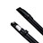 Luxury Leather Holder Elastic Detachable Cover P03 for Apple Pencil Apple iPad Pro 12.9 Black