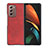 Luxury Leather Matte Finish and Plastic Back Cover Case BH4 for Samsung Galaxy Z Fold2 5G