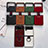 Luxury Leather Matte Finish and Plastic Back Cover Case C02 for Samsung Galaxy Z Flip4 5G