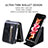 Luxury Leather Matte Finish and Plastic Back Cover Case JD2 for Samsung Galaxy Z Flip3 5G