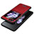 Luxury Leather Matte Finish and Plastic Back Cover Case LD2 for Samsung Galaxy Z Flip5 5G