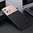 Luxury Leather Matte Finish and Plastic Back Cover Case QC1 for Apple iPhone 12