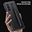 Luxury Leather Matte Finish and Plastic Back Cover Case S02 for Samsung Galaxy Z Fold4 5G