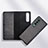 Luxury Leather Matte Finish and Plastic Back Cover Case S03 for Samsung Galaxy Z Fold3 5G