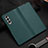 Luxury Leather Matte Finish and Plastic Back Cover Case S08 for Samsung Galaxy Z Fold4 5G