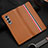 Luxury Leather Matte Finish and Plastic Back Cover Case S09 for Samsung Galaxy Z Fold4 5G