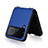 Luxury Leather Matte Finish and Plastic Back Cover Case T05 for Samsung Galaxy Z Flip4 5G
