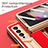 Luxury Leather Matte Finish and Plastic Back Cover Case ZL1 for Samsung Galaxy Z Fold3 5G