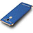 Luxury Metal Frame and Plastic Back Case for Huawei Y7 Prime Blue