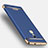 Luxury Metal Frame and Plastic Back Case for Xiaomi Redmi Note 3 Blue