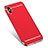 Luxury Metal Frame and Plastic Back Case M01 for Apple iPhone X Red