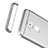 Luxury Metal Frame and Plastic Back Case M01 for Huawei G9 Plus Silver