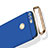 Luxury Metal Frame and Plastic Back Case M01 for Huawei Honor 8 Blue