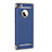 Luxury Metal Frame and Plastic Back Case T01 for Apple iPhone 5 Blue