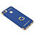 Luxury Metal Frame and Plastic Back Case with Finger Ring Stand for Xiaomi Redmi Y1 Blue