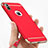 Luxury Metal Frame and Plastic Back Cover C02 for Apple iPhone X Red