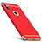 Luxury Metal Frame and Plastic Back Cover C02 for Apple iPhone X Red